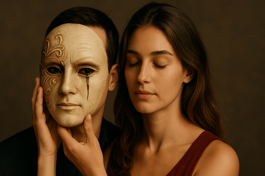 Maske des Gefühlsklärer