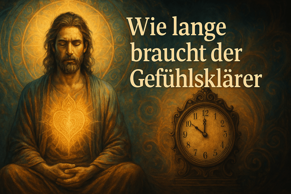 Wie lange braucht der Gefühlsklärer