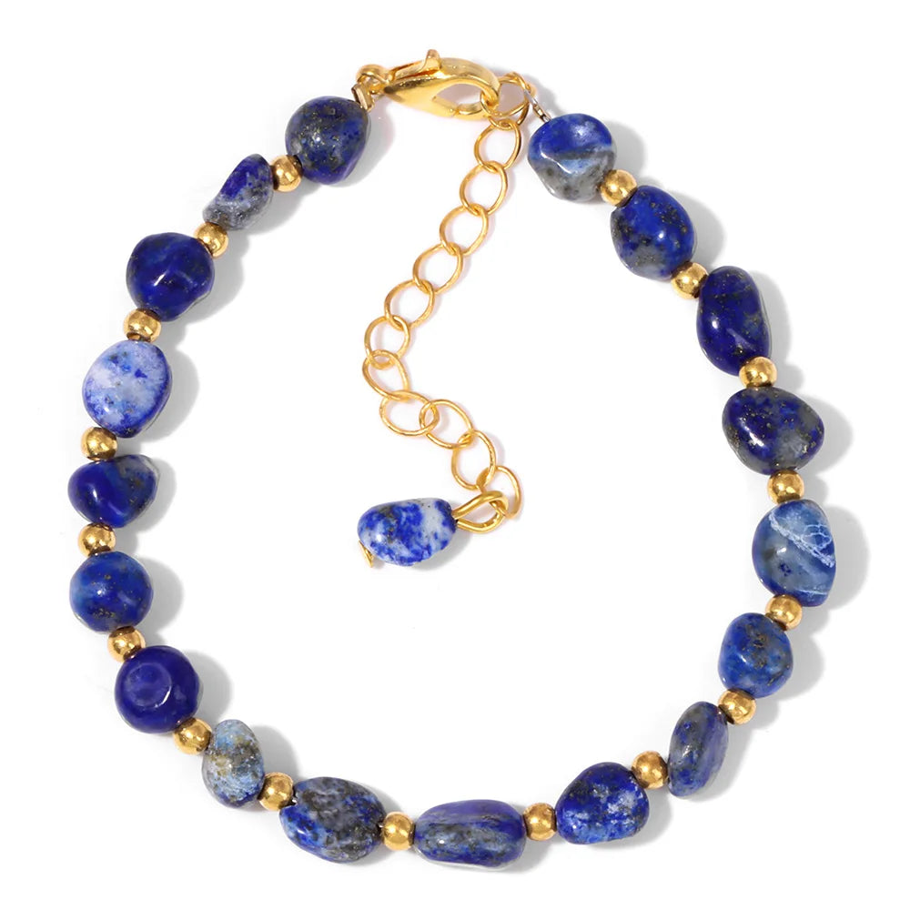Aura Balance Armband Lapislazuli