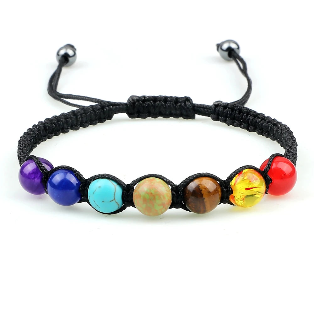 Chakra Armband handgemacht
schwarz