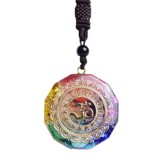 Om Radiance Halskette Om Symbol