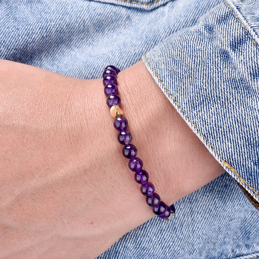 Terra Lila Armband getragen