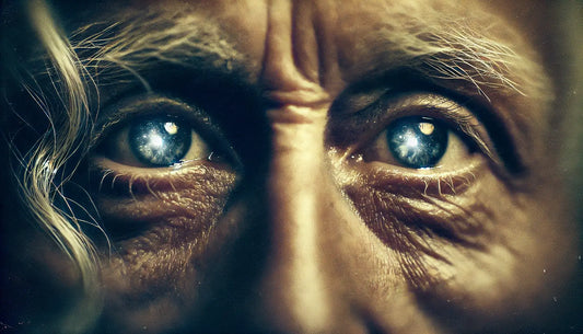 Alte Seele an Augen erkennen