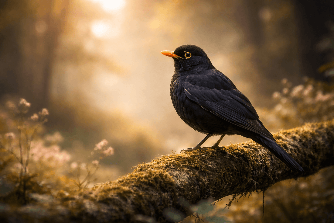 Amsel Zeichen vom Universum