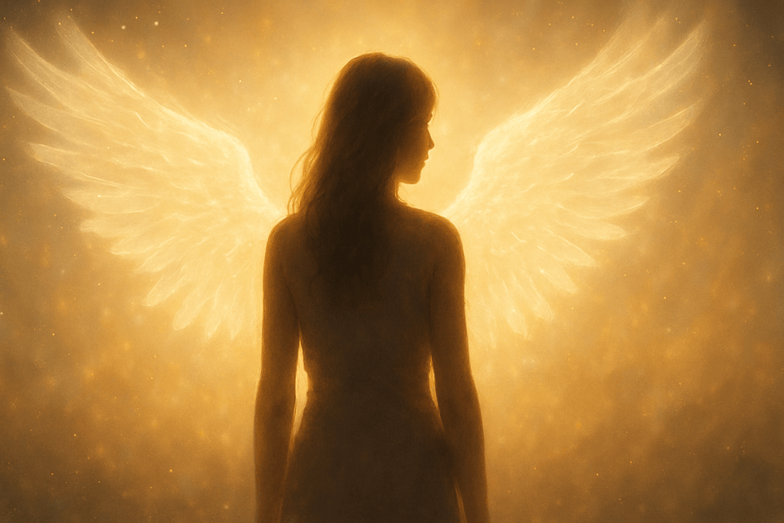 Engel Zeichen auf dem Körper finden