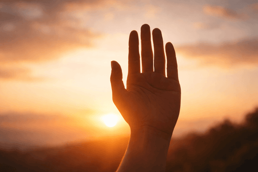 Lebenslinie auf der Hand