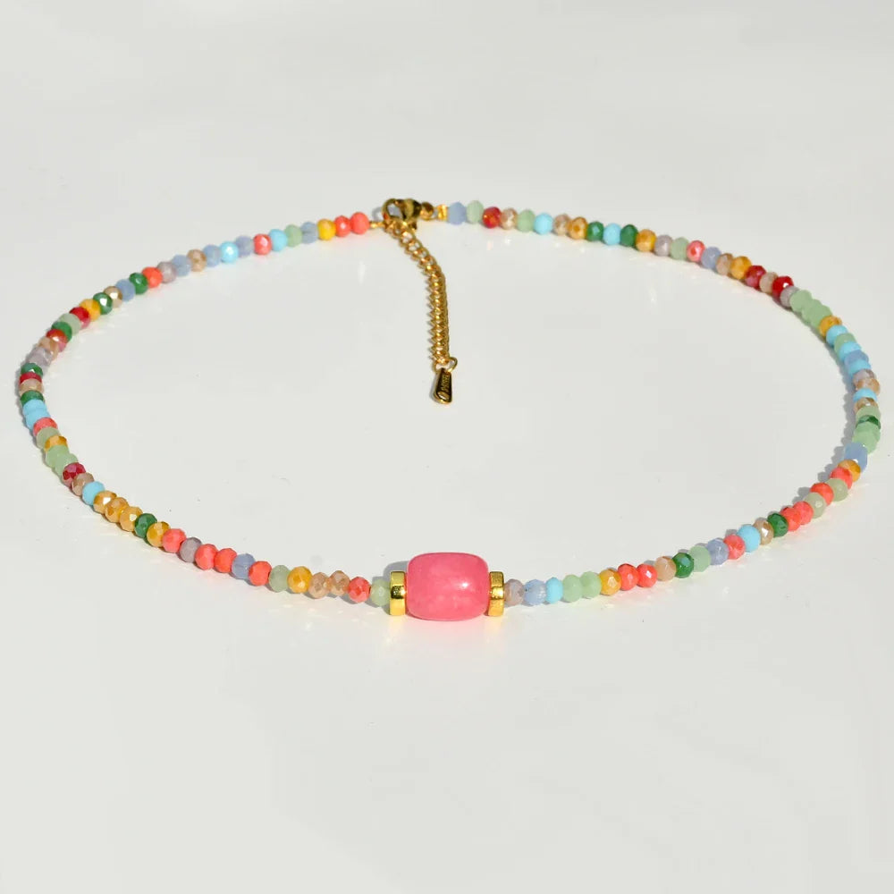 Rhodochrosit Kette