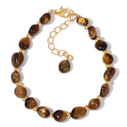 Aura Balance Armband Amazonit Tigerauge