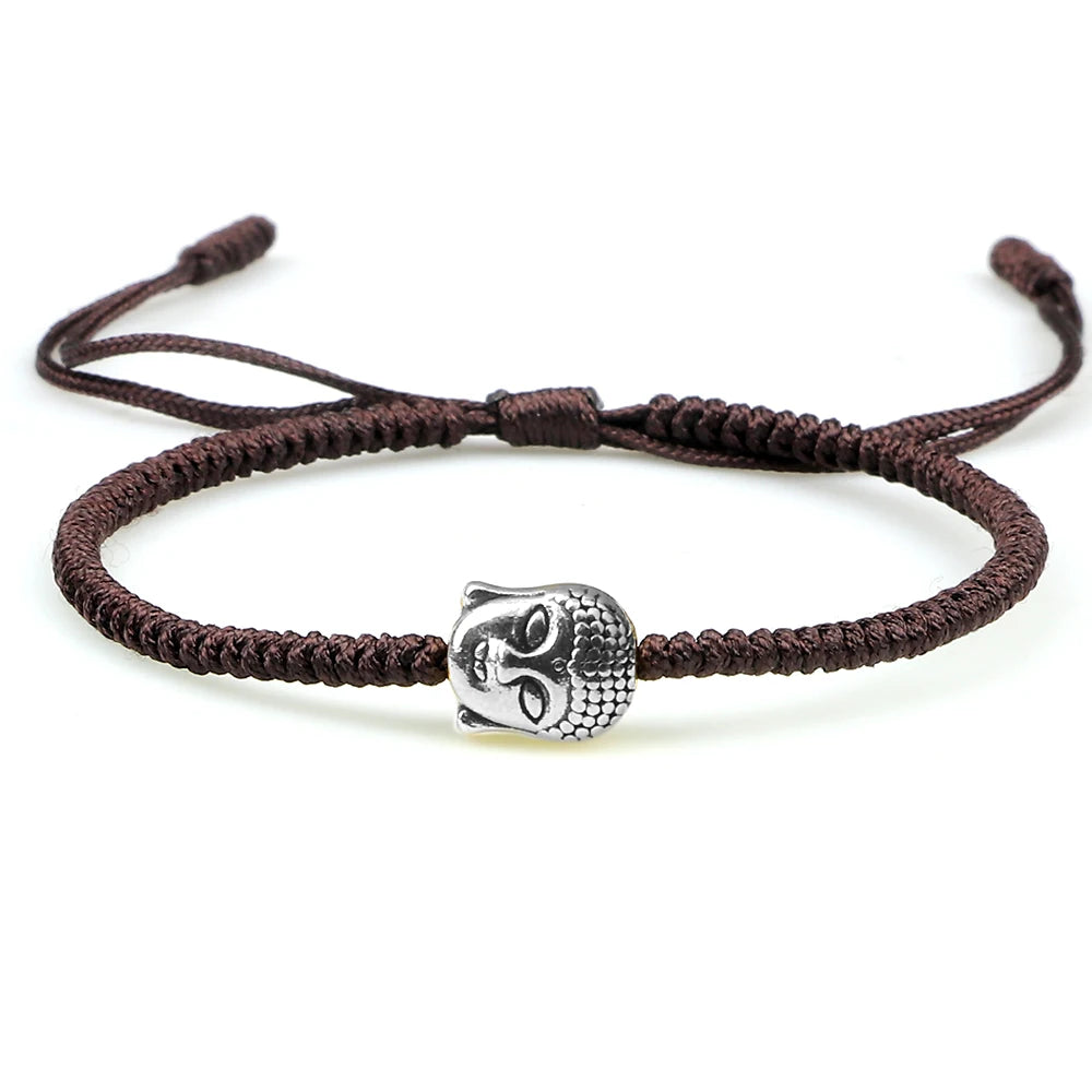 Bodhi Buddha Armband braun