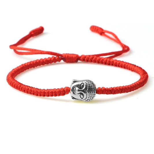 Bodhi Buddha Armband rot