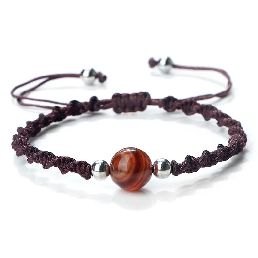 Erdungsknoten Armband Braun