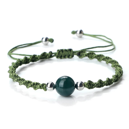 Erdungsknoten Armband Grün