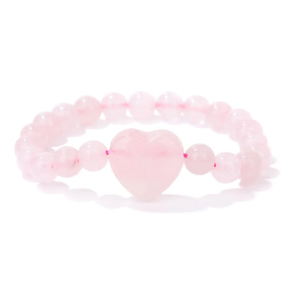 Herzenergie Armband Rosenquarz