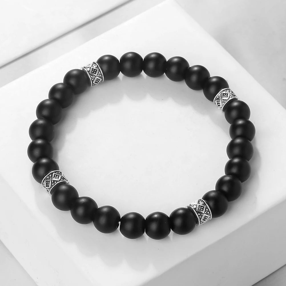 Noxar Armband Mattschwarz