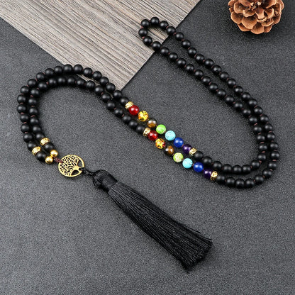 Chakra Mala Kette in verschiedenen Farben